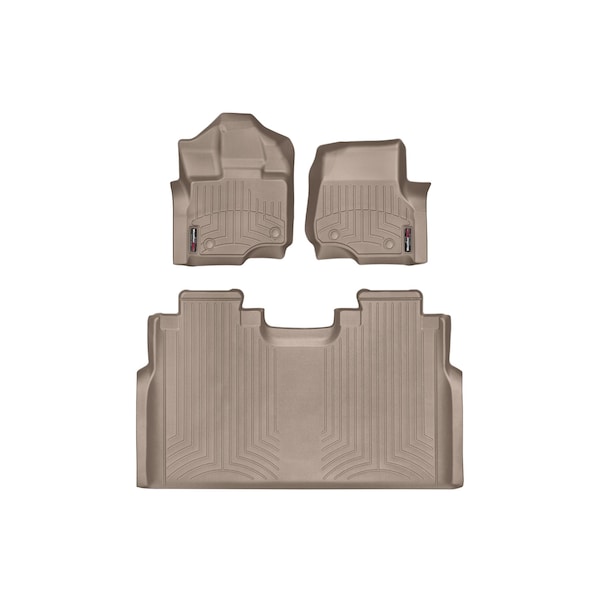 Front and Rear Floorliners, 45697-1-4